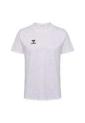 hummel T-Shirt Rundhalsausschnitt gesticktes Logo Regular fit (7924) Wei (7924)