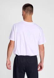 hummel T-Shirt Rundhalsausschnitt gesticktes Logo Regular fit (7924) Wei (7924)
