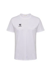 hummel T-Shirt Rundhalsausschnitt gesticktes Logo Regular fit (7924) Wei (7924)