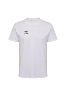 hummel T-Shirt Rundhalsausschnitt gesticktes Logo Regular fit (7924) Wei (7924)