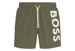 BOSS Badeshorts Octopus Dunkelgrün/Grün