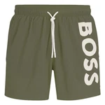 BOSS Badeshorts Octopus Dunkelgrün/Grün