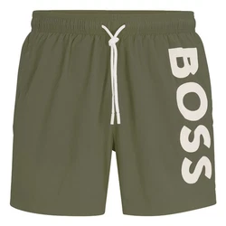 BOSS Badeshorts Octopus Dunkelgrün/Grün