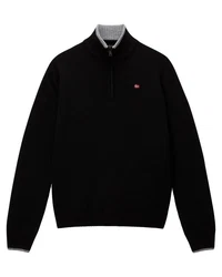 Napapijri Dain Half Zip 5 Strickpullover Schwarz