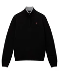 Napapijri Dain Half Zip 5 Strickpullover Schwarz