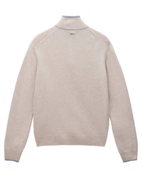 Napapijri Dain Half Zip 5 Strickpullover beige/beige/hellbeige