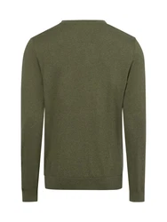 SELECTED HOMME Rundhalspullover SLHBERG CREW NECK Dunkelgrün