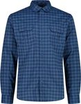 CMP Herren Hemd MAN SHIRT LIGHT BLUE/B.BLUE/LIME