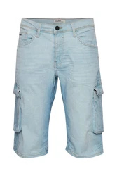 BLEND Shorts Cargojeans Hellblau/Blau