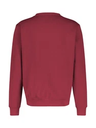 LERROS Sweatshirt Urbaner Sweatshirtstyle Dunkelrot/Rot/Bordeaux