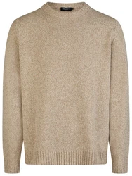 MAERZ Muenchen Pullover Rundhals Beige/Braun/Lila/Khaki