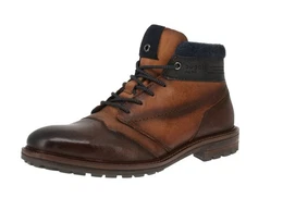 331-ACC34-3232 6163-D.Brown-Cognac Stiefelette