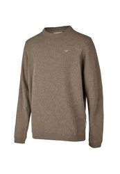 Cleptomanicx Strickpullover Classico Ligull olivgrn