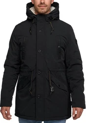 Indicode Langjacke INCallen Dunkelgrau/Dunkelgrün/Schwarz/Khaki/Grau