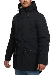 Indicode Langjacke INCallen Dunkelgrau/Dunkelgrün/Schwarz/Khaki/Grau