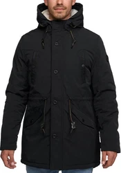 Indicode Langjacke INCallen Dunkelgrau/Dunkelgrün/Schwarz/Khaki/Grau