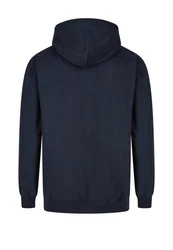 Cleptomanicx Kapuzensweatshirt Boxy Hooded Durst blau/dunkelblau