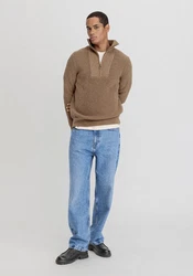 Hessnatur Strickpullover Bio-Baumwolle 