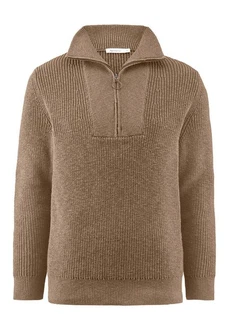 Hessnatur Strickpullover Bio-Baumwolle 