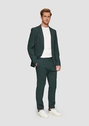 s.Oliver BLACK LABEL Stoffhose s.O PURE Anzughose schwarz