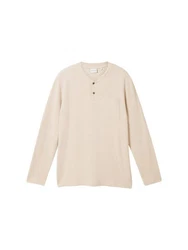 TOM TAILOR Shirt Beige/Khaki/Braun