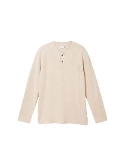 TOM TAILOR Shirt Beige/Khaki/Braun