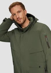 s.Oliver Allwetterjacke Parka Dunkelgrün/Grün