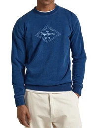 Sweatshirt Regular Fit Pullover - Milan Indigo