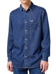 Jeanshemd Regular Fit Supersoft - 1 PKT SHIRT Dark Stone