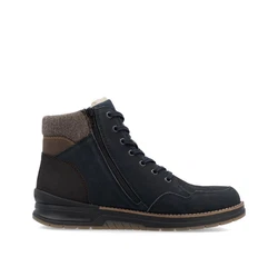 Rieker Schnürstiefel 32344-14 navyblau