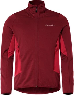 VAUDE Men's Monviso Fleece FZ Jacket II karmesinrot VAUDE Men's Monviso Fleece FZ Jacket II karmesinrot