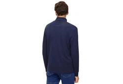 HUGO T-Shirt Herren Longsleeve Style DEROLLO224 Dunkelblau/Blau