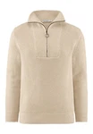 Hessnatur Strickpullover Bio-Baumwolle Khaki/Beige/Braun