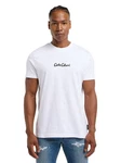 Carlo Colucci T-Shirt Dinardo Weiß/Grau/Gelb/Hellblau/Creme/Grün