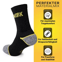 OCCULTO Basicsocken Herren Arbeitssocken Modell Karl 