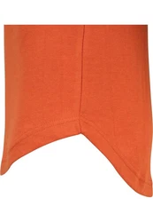 URBAN CLASSICS Herren Long Shaped Terry Hoody Orange