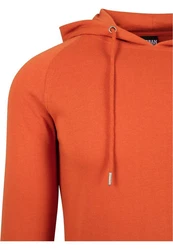 URBAN CLASSICS Herren Long Shaped Terry Hoody Orange