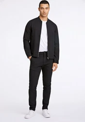 Lindbergh Jacke 'Superflex' Schwarz/Dunkelgrau