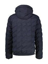LERROS Blouson Funktionsjacke Steppjacke mit abnehmbarer Kapuze Dunkelblau/Blau/Hellblau