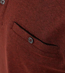 CASAMODA Langarm Poloshirt 
