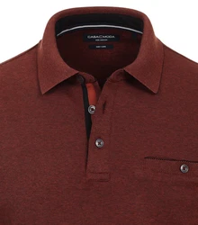 CASAMODA Langarm Poloshirt 