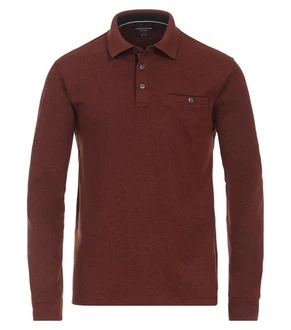 CASAMODA Langarm Poloshirt 