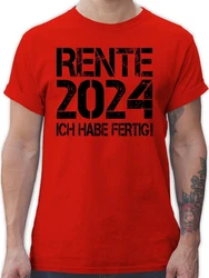 Shirtracer T-Shirt Rente schwarz