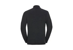Odlo Rollkragenshirt Langarmshirt Midlayer 1/2 zip ROY schiefergrau/schwarz gestreift