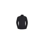 Odlo Rollkragenshirt Langarmshirt Midlayer 1/2 zip ROY schiefergrau/schwarz gestreift