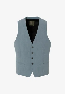 BENVENUTO. Anzugweste SECCHIA Slim-Fit