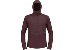 Odlo Laufjacke ZEROWEIGHT Dunkelrot/Rot/Lila/Bordeaux