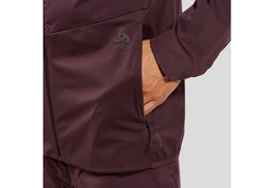 Odlo Laufjacke ZEROWEIGHT Dunkelrot/Rot/Lila/Bordeaux