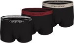 Calvin Klein Underwear Trunk LOW RISE TRUNK 3PK mit Logo-Elastikbund Braun/Schwarz/Dunkelrot/Rot Calvin Klein Underwear Trunk LOW RISE TRUNK 3PK mit Logo-Elastikbund Braun/Schwarz/Dunkelrot/Rot