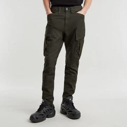 G-STAR Cargohose Zip Pkt 3D Skinny Cargo 2.0 Khaki/Dunkelgrün